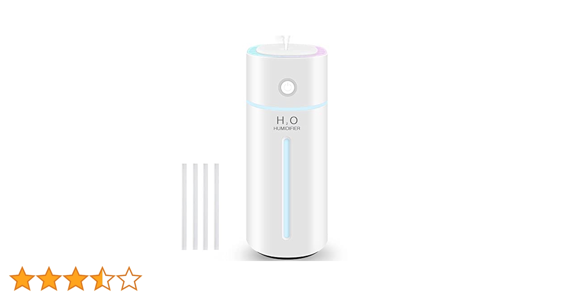 ❣️車用加湿器　カラフルな環境光　水分補給と加湿　ブラック Amazon.co.jp: 車用加湿器 ミュートカラフルなアンビエント